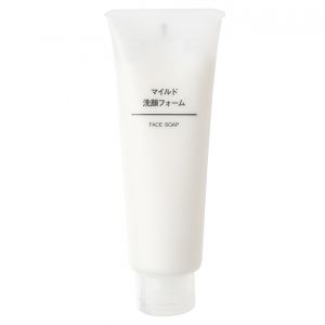 MUJI无印良品洗面奶温和洁面乳 120g