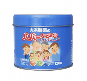 大木维生素DVD补钙120粒 蓝罐