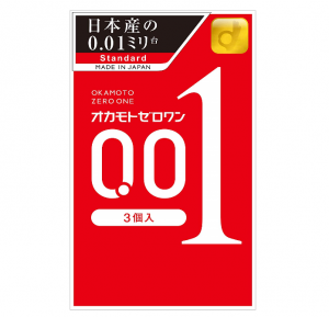 冈本0.01超薄避孕套3个装