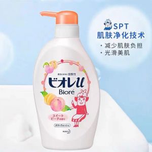 花王碧柔沐浴露-桃子味480ml