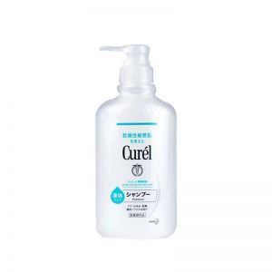花王Curel珂润洗发水、水润清爽温和抗敏420ml