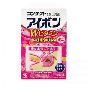 小林制药洗眼液100ml 缓解眼疲劳 粉色3-4度 日期26.06