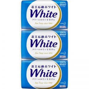 花王沐浴香皂(牛奶味)一排3个装(130gx3)