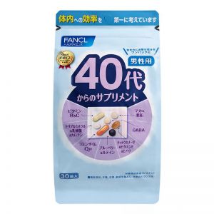 FANCL男性40岁代综合维生素营养30袋 装